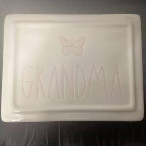 Rae Dunn grandma jewelry box